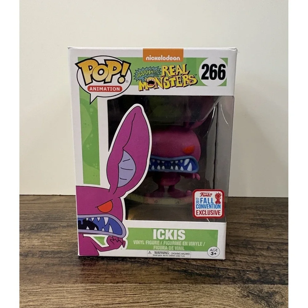 Ickis Funko Pop! #266: Aaahh!!! Real Monsters 2017 Fall Convention Exclusive
